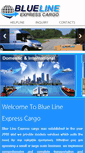 Mobile Screenshot of bluelineexpresscargo.com
